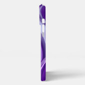 Paarse regenboogdromen iPhone hoesje (Linkerkant)