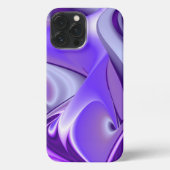 Paarse regenboogdromen iPhone hoesje (Achterkant)