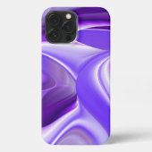 Paarse regenboogdromen iPhone hoesje (Achterkant)