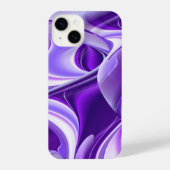 Paarse regenboogdromen iPhone hoesje (Achterkant)