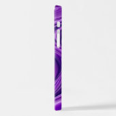 Paarse regenboogdromen iPhone hoesje (Linkerkant)