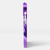 Paarse regenboogdromen iPhone hoesje (Linkerkant)