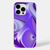 Paarse regenboogdromen iPhone hoesje (Achterkant)