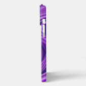 Paarse regenboogdromen iPhone hoesje (Linkerkant)