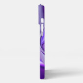 Paarse regenboogdromen iPhone hoesje (Linkerkant)