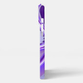 Paarse regenboogdromen iPhone hoesje (Linkerkant)