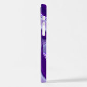 Paarse regenboogdromen iPhone hoesje (Linkerkant)