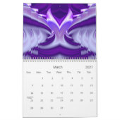 Paarse regenboogdromen kalender (Mar 2027)