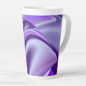 Paarse regenboogdromen latte mok (Rechterhoek)