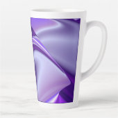 Paarse regenboogdromen latte mok (Rechts)