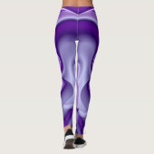 Paarse regenboogdromen leggings (Achterkant)