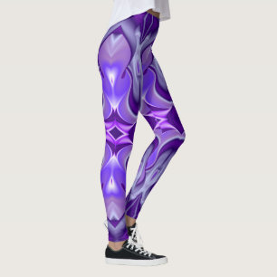 Paarse regenboogdromen leggings