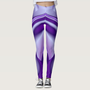 Paarse regenboogdromen leggings