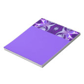 Paarse regenboogdromen notitieblok (Gedraaid)