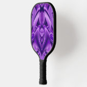 Paarse regenboogdromen pickleball paddle (Links)