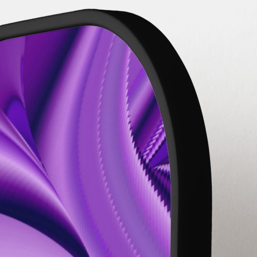 Paarse regenboogdromen pickleball paddle (Links Detail)