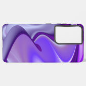 Paarse regenboogdromen samsung galaxy hoesje (Linkerkant)