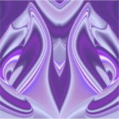 Paarse regenboogdromen sticker (Voorkant)