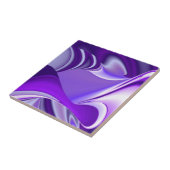 Paarse regenboogdromen tegeltje (Zijkant)