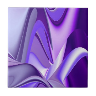 Paarse regenboogdromen tegeltje