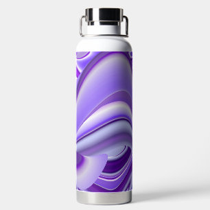 Paarse regenboogdromen waterfles