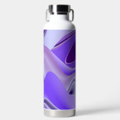 Paarse regenboogdromen waterfles (Voorkant)