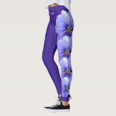 Paarse Rhode Island Violet State Flower Leggings (Links)