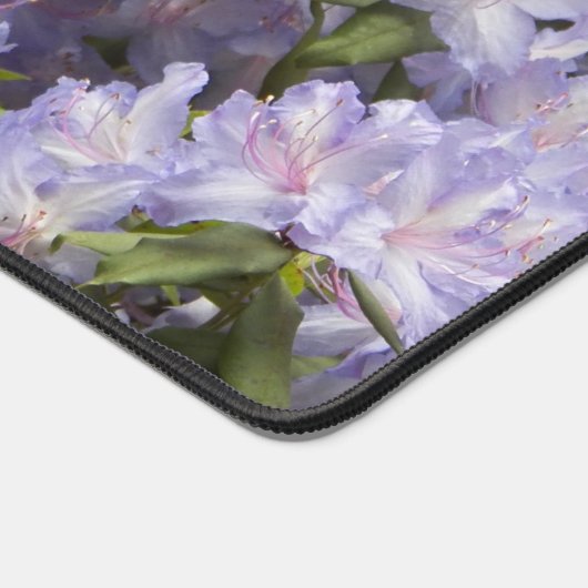 Paarse Rhododendron Blooms Floral Bureaumat (Hoek)