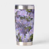 Paarse Rhododendron Blooms Floral Geïsoleerde Drinkbeker (Achterkant)