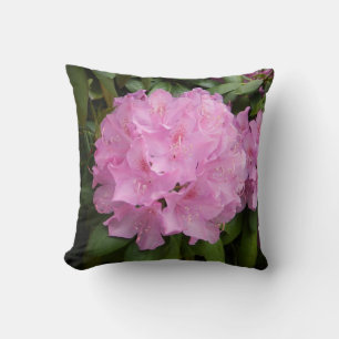 Paarse Rhododendron Flower Pillow Kussen