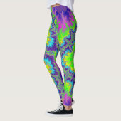 Paarse rivierkreeften leggings (Links)