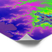 Paarse rivierkreeften poster (Hoek)