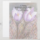 PAARSE ROCUSSEN LETTERHEAD BRIEFHOOFD SJABLOON (Voorkant / Achterkant)