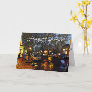 Paarse Rode Sinaasappel Memorial Irish Blessing Sy Kaart