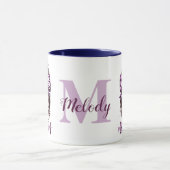 Paarse rommelige Bun Mama Vrouw Baas Mok (Midden)