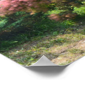 Paarse rookboom poster (Hoek)