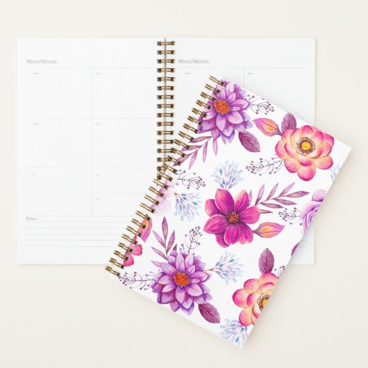 Paarse roos planner (Display)