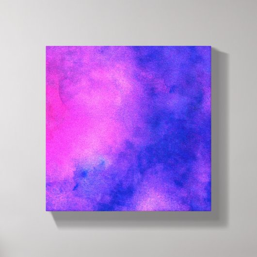 Paarse roze Abstracte textuur Canvas Afdruk (Voorkant)