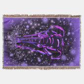 Paarse roze bruine borst op Sterrennacht Deken (Voorkant)