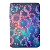 Paarse Roze Bubble Magic Badmat (Voorkant Verticaal)