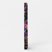 Paarse, roze en koraalgekleurde bloemen Case-Mate iPhone case (Achterkant/links)