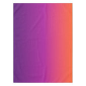 Paarse, roze en oranje gradiëntmeter tafelkleed (Voorkant)