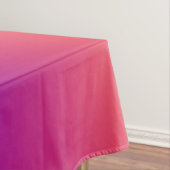 Paarse, roze en oranje gradiëntmeter tafelkleed (Voorbeeld)