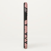 paarse roze geometrische vorm Case-Mate iPhone case (Achterkant / rechts)