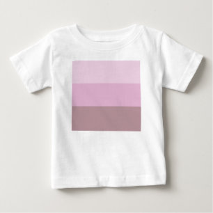 Paarse roze gestreept ombre