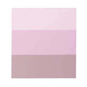 Paarse roze gestreept ombre notitieblok