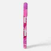 Paarse roze harten als je boos bent Case-Mate iPhone case (Achterkant / Rechts)