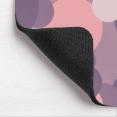 Paarse-roze Moleculen Muismat (Hoek)