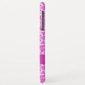 Paarse roze naam van het trekkerpatroon Case-Mate iPhone case (Achterkant/links)