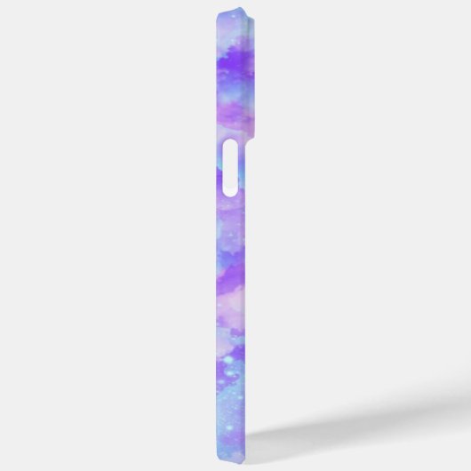paarse & roze pastel droom waterverf sterrenstelse Case-Mate iPhone case (Achterkant / Rechts)